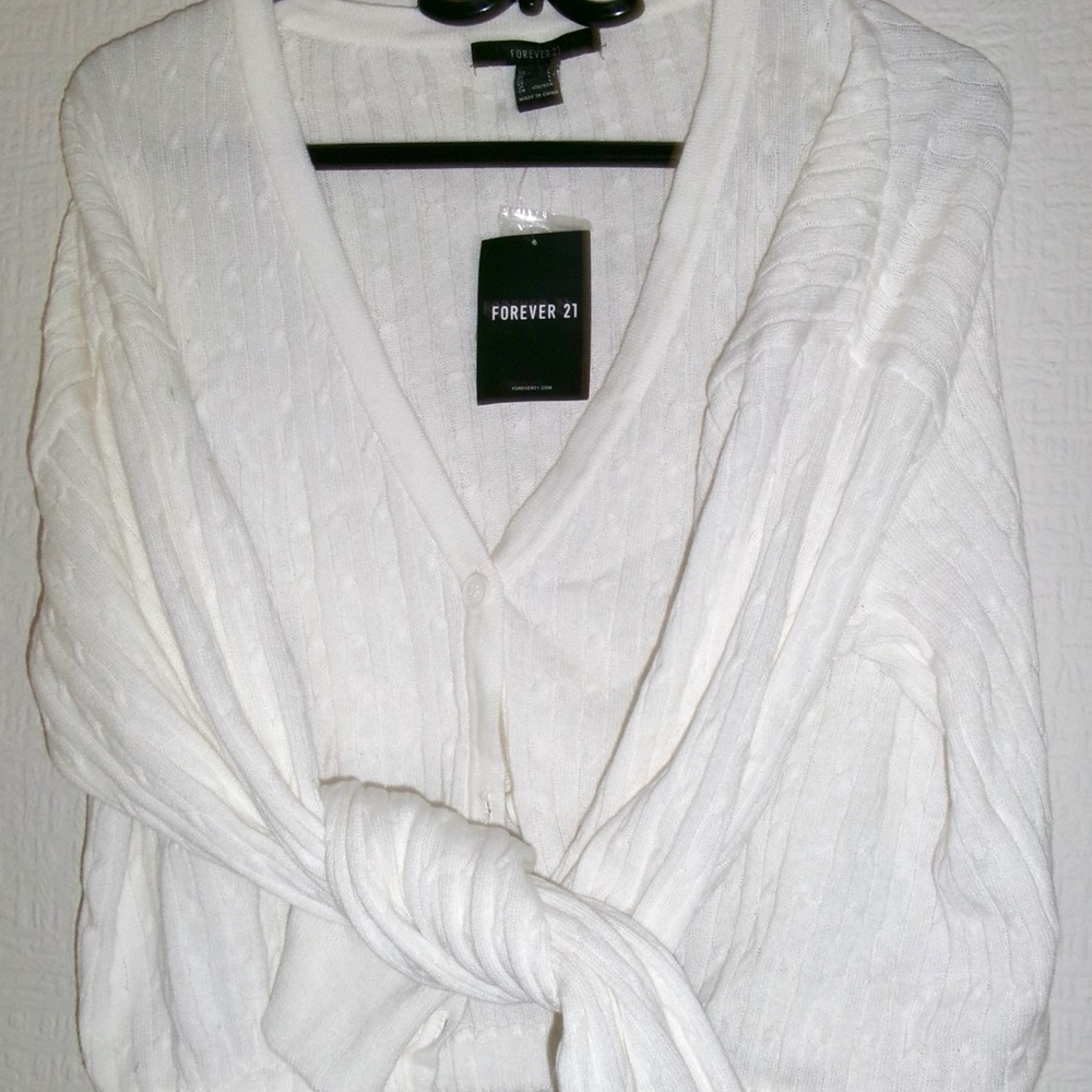 *NEW* Cream Forever21 Cardigan